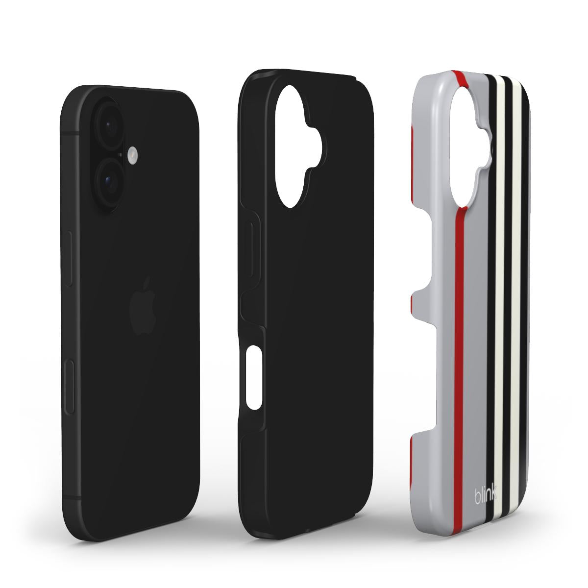 Silver Heritage Tough Phone Case for iPhone