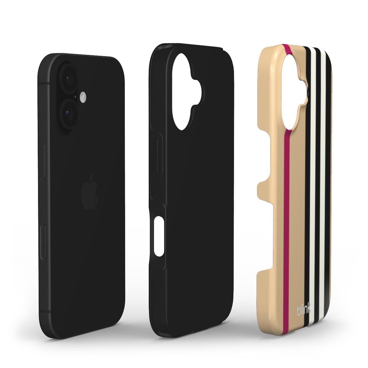 Burgundy Heritage Tough Phone Case for iPhone