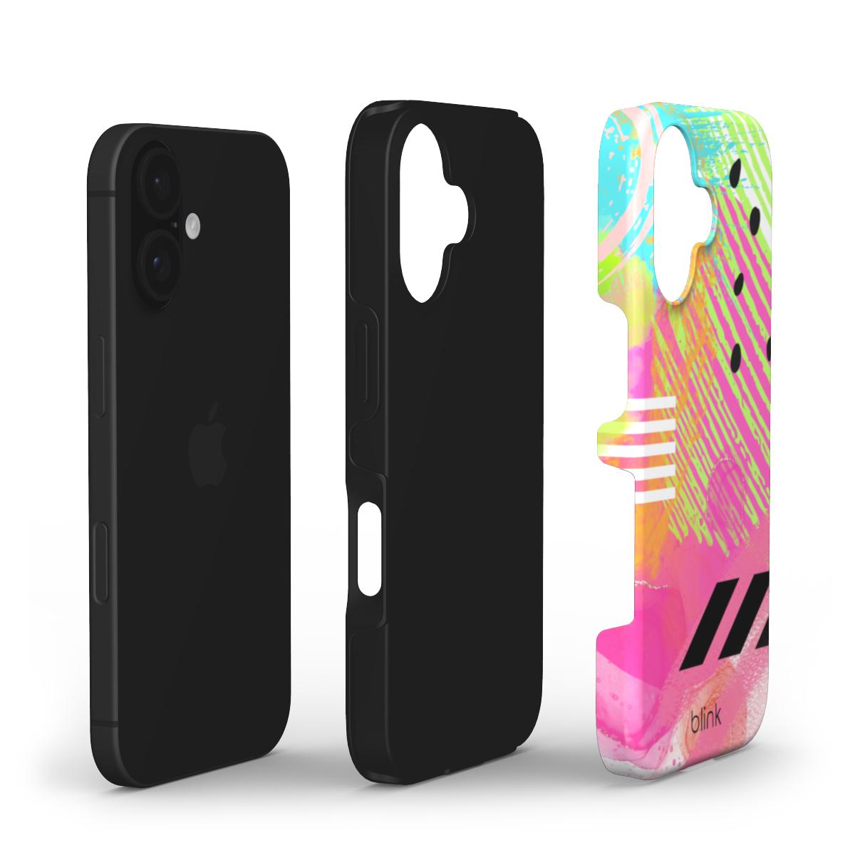 'Sprint' Modern Art Tough Phone Case for iPhone