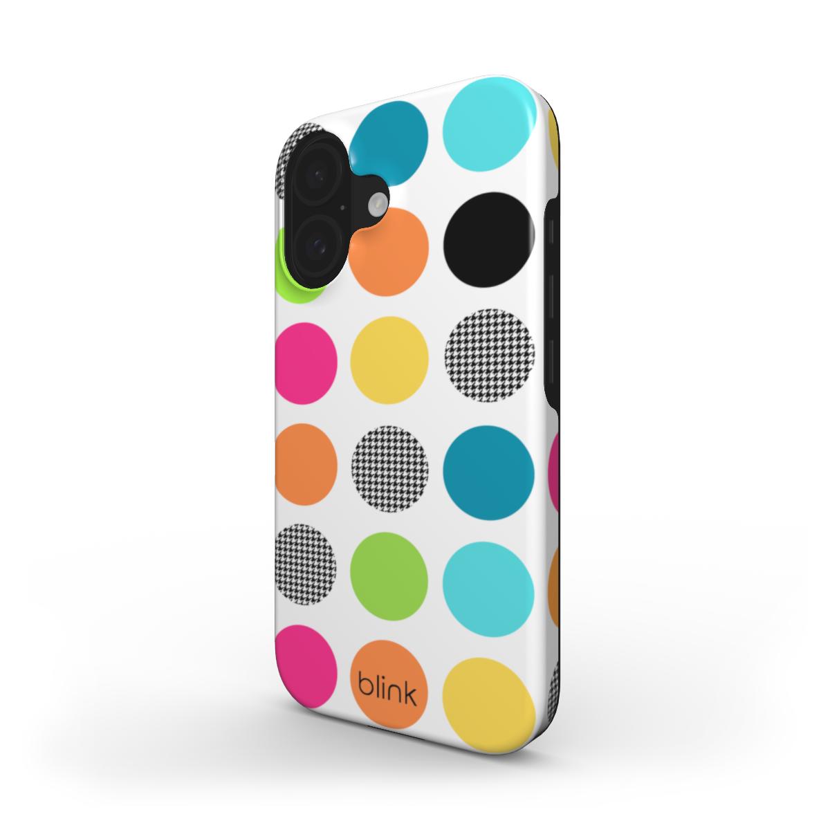 'Houndstooth 2' Modern Art Tough Phone Case for iPhone