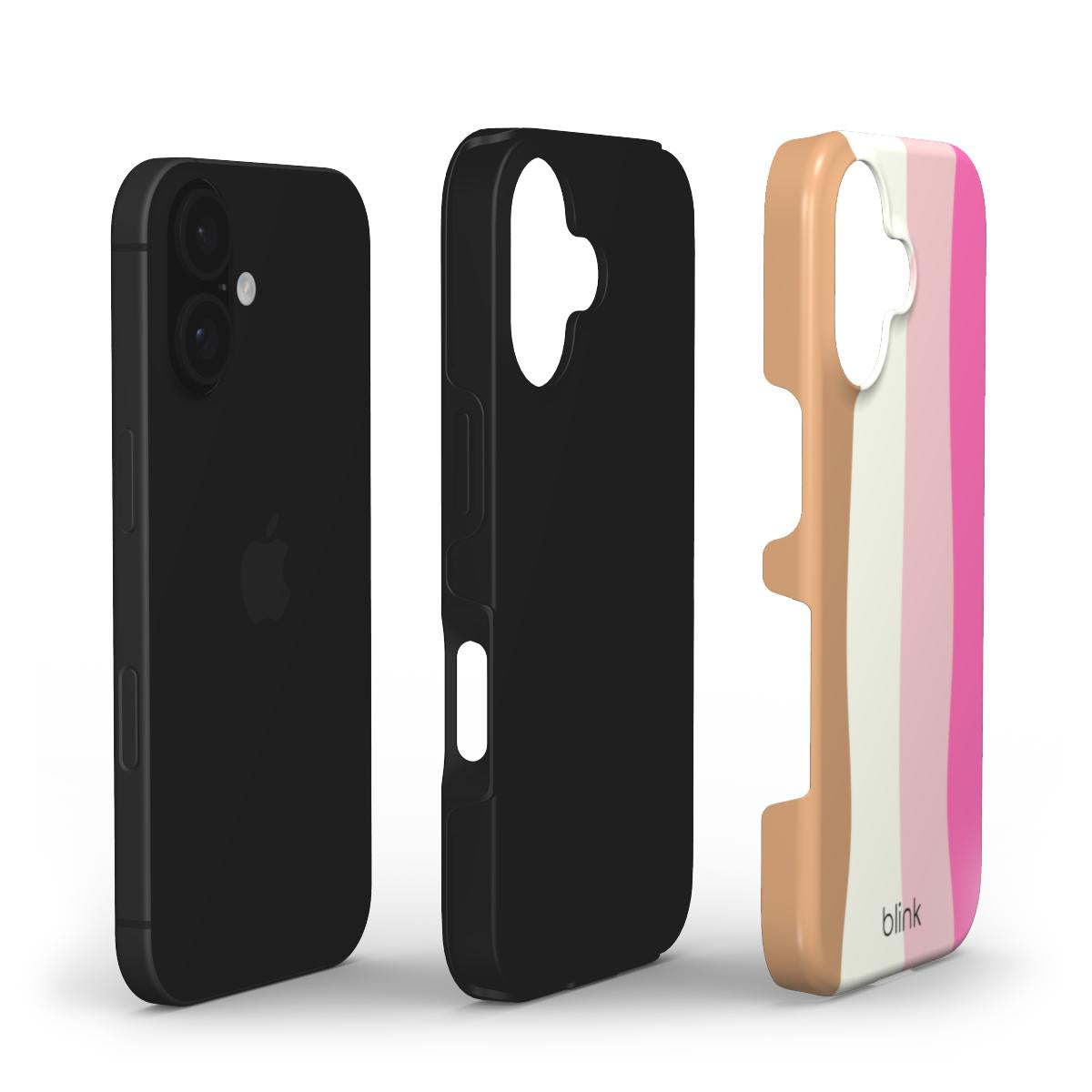 'Neopolitan' Candy Tough Phone Case for iPhone