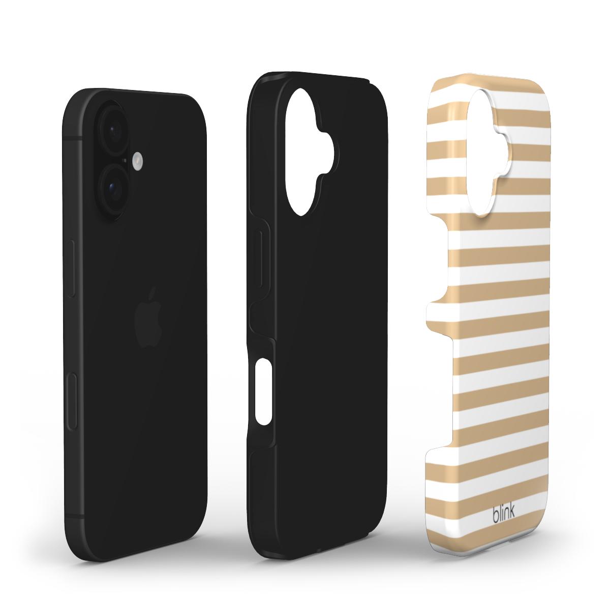 Taupe Eze Tough Phone Case for iPhone