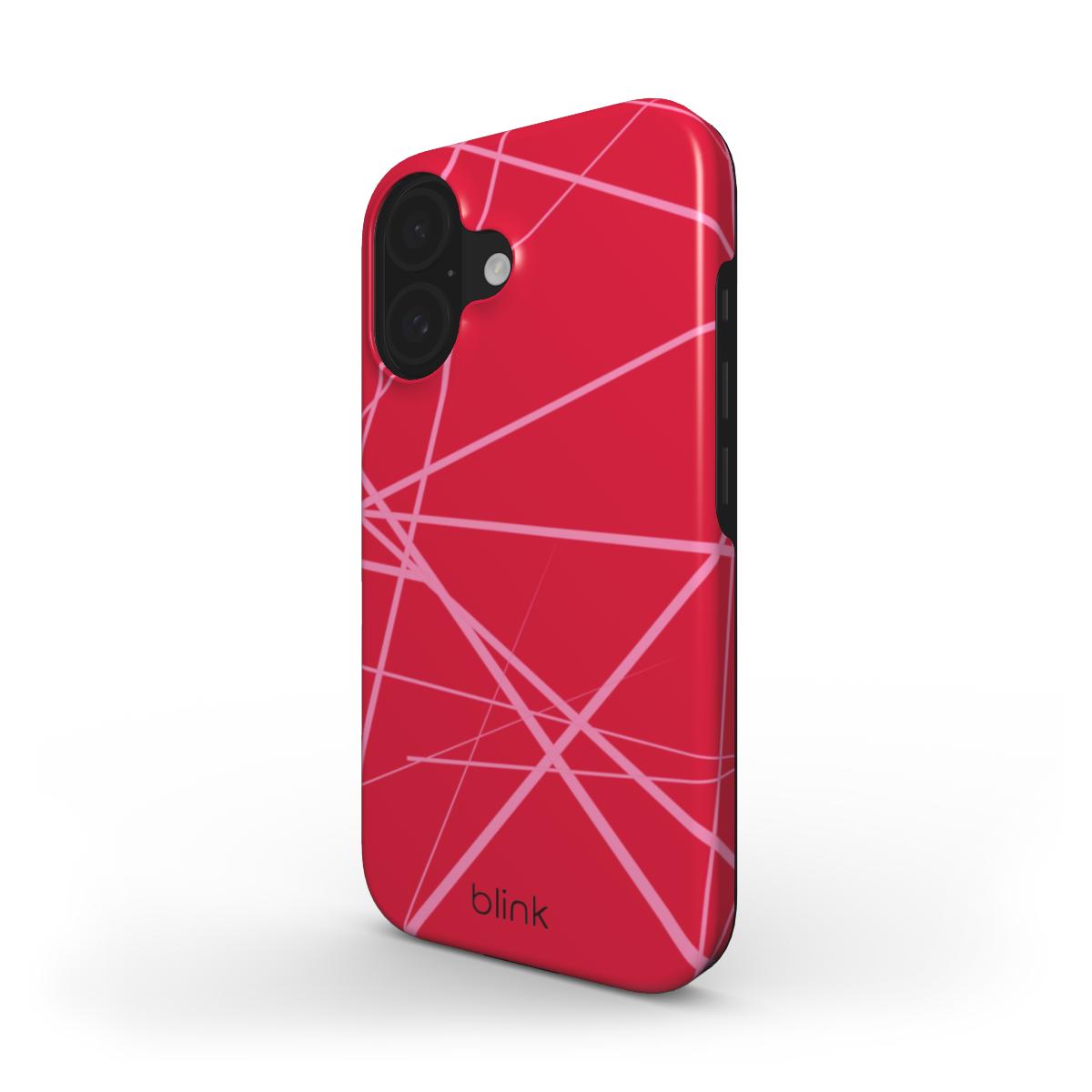 Strawberry Cheesecake Geo Tough Phone Case for iPhone