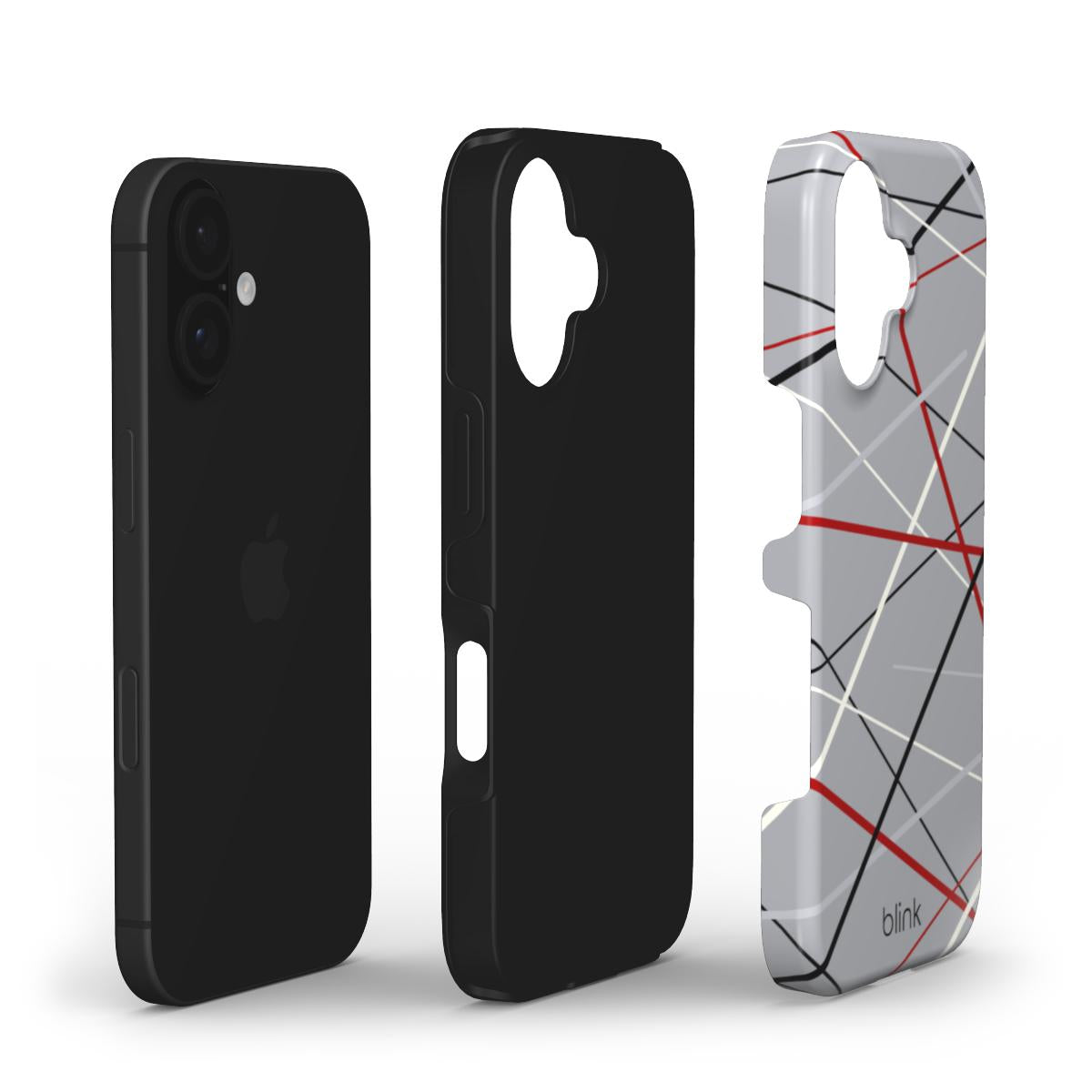 Slate Geo Tough Phone Case for iPhone