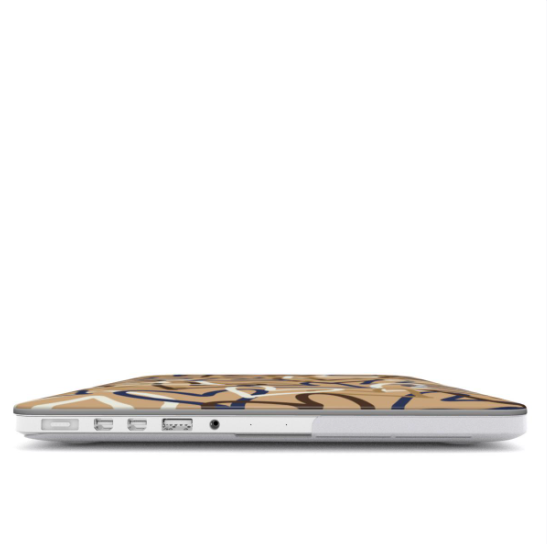 Marine Hearts MacBook Case