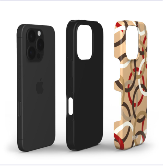 Ruby Halo Tough Phone Case for iPhone