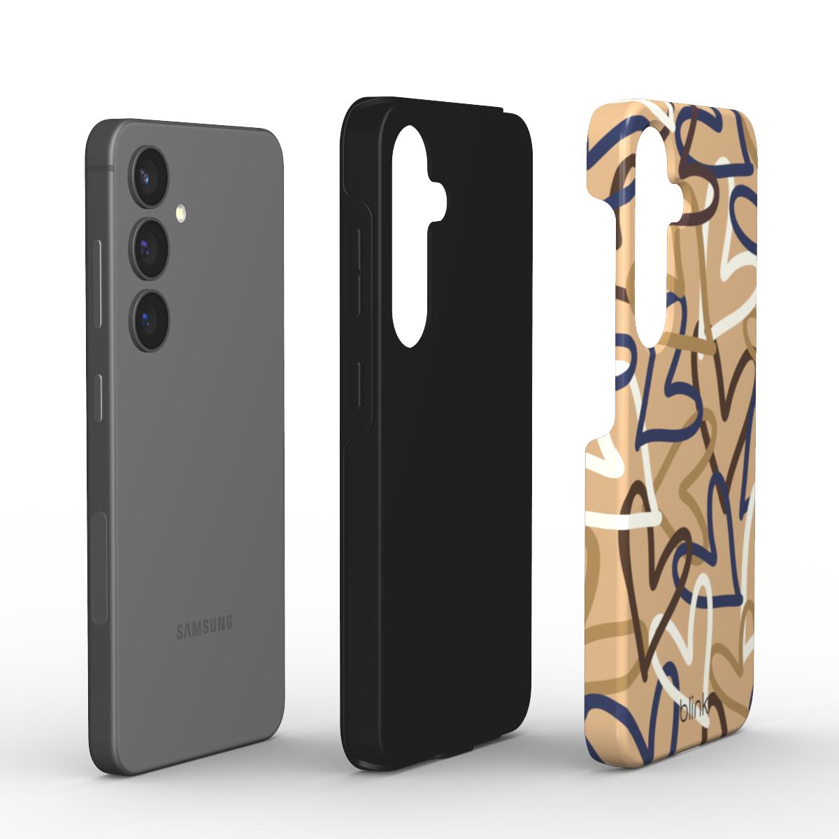 Marine Hearts Tough Phone Case for Android