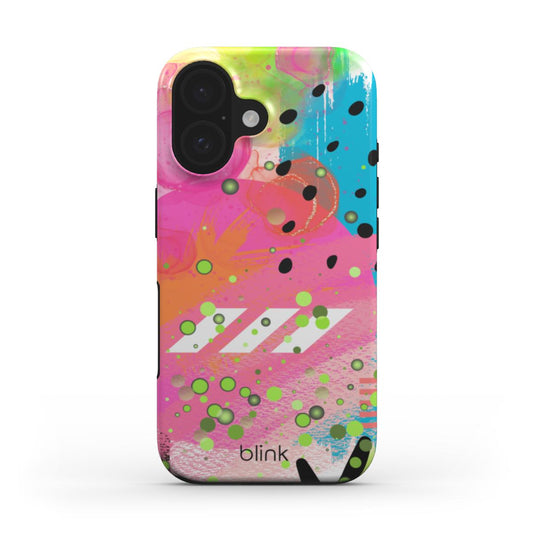 'Fusion' Modern Art Tough Phone Case for iPhone