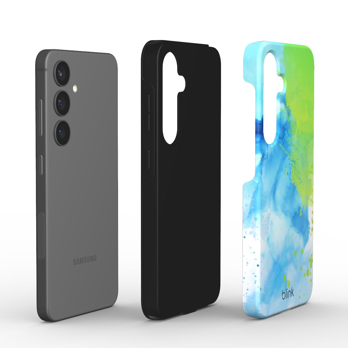 'Emerald Isle' Modern Art Tough Phone Case for Android