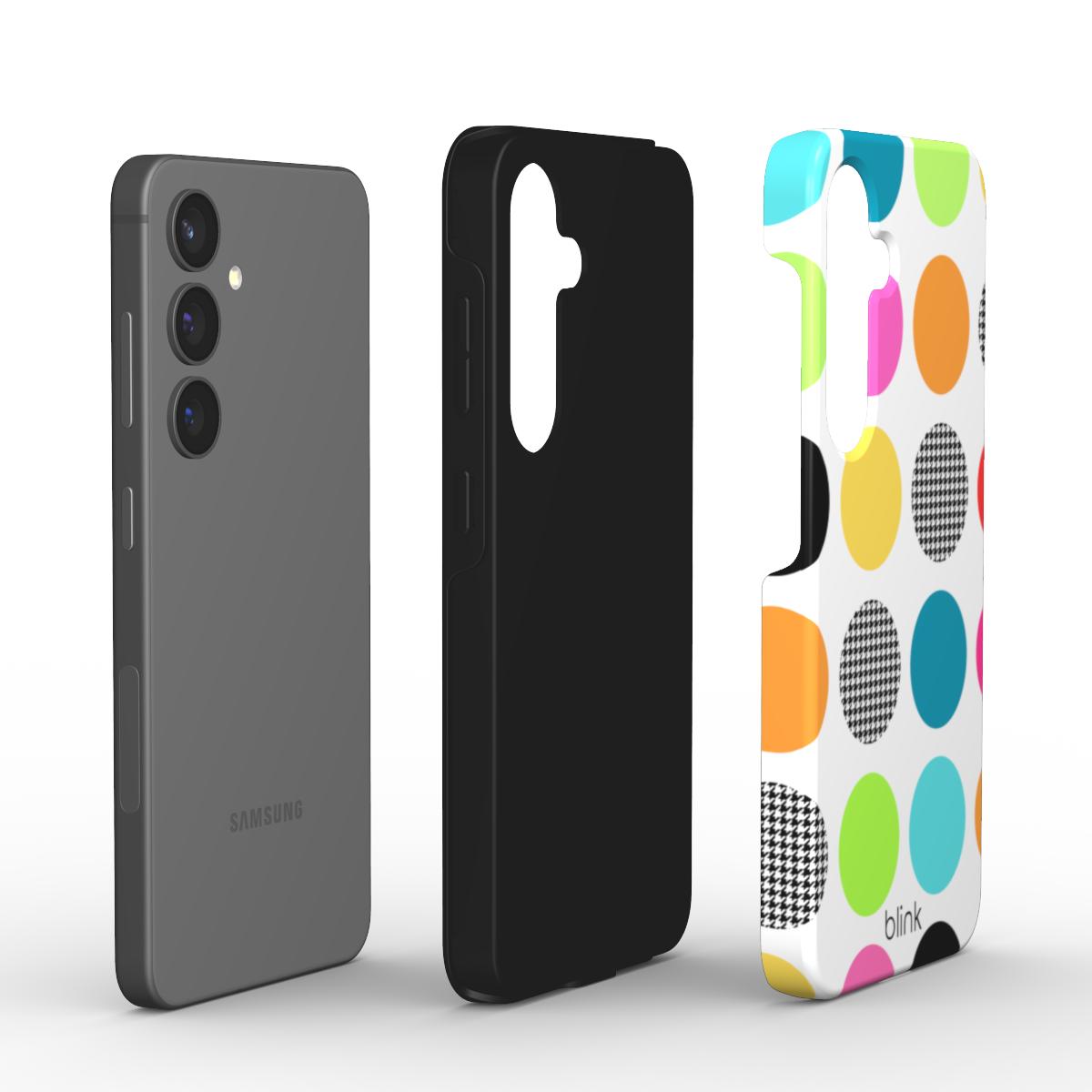 'Houndstooth' Modern Art Tough Phone Case for Android