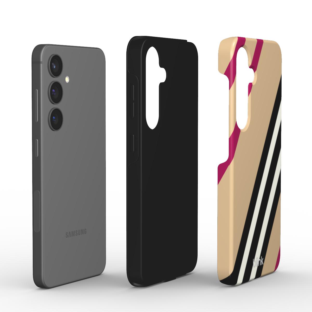 Burgundy Kensington Tough Phone Case for Android
