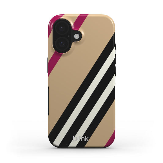 Burgundy Kensington Tough Phone Case for iPhone
