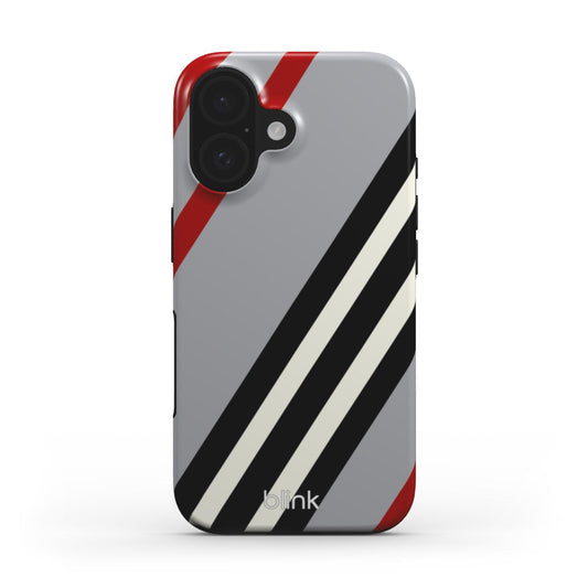 Silver Kensington Tough Phone Case for iPhone