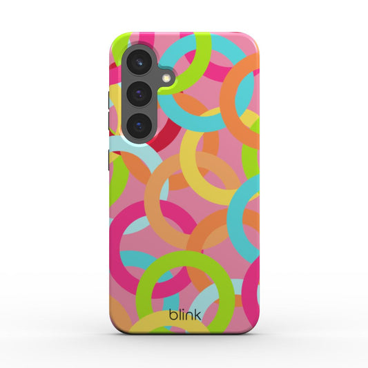 Rainbow Halo Tough Phone Case for Android
