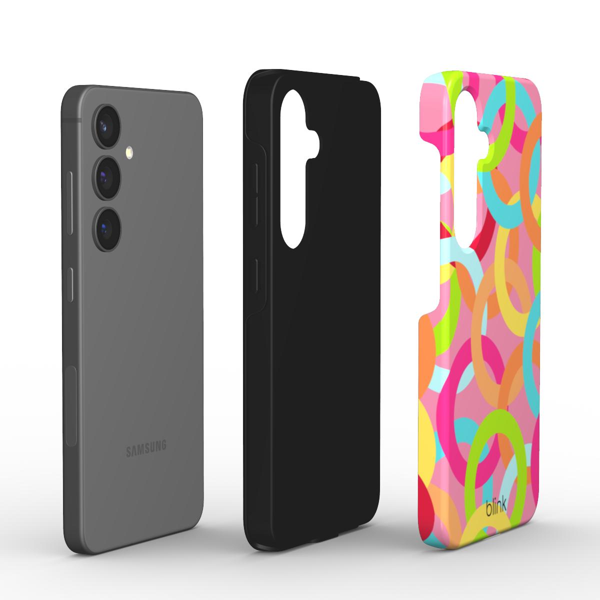 Rainbow Halo Tough Phone Case for Android