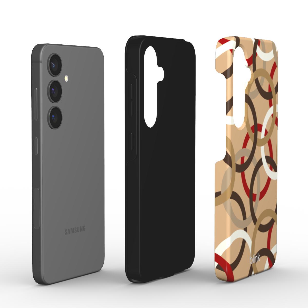 Ruby Halo Tough Phone Case for Android