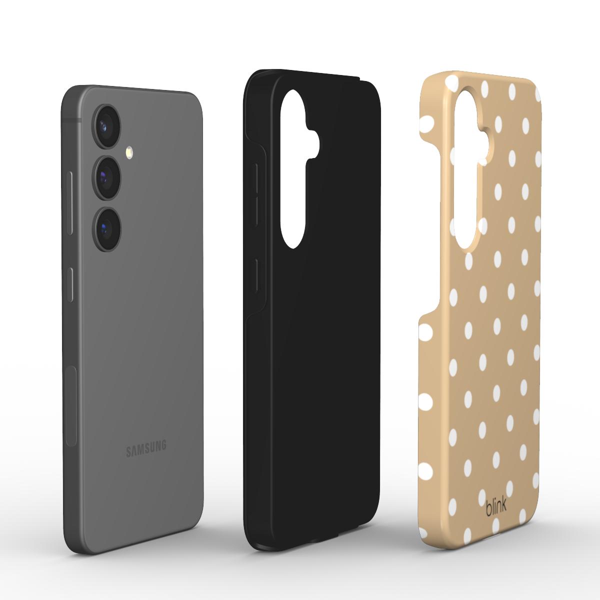 Taupe Oxford Tough Phone Case for Android