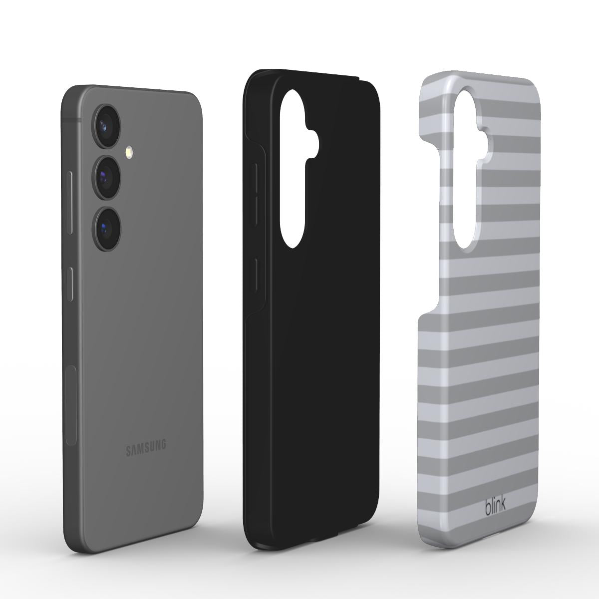 Silver Eze Tough Phone Case for Android