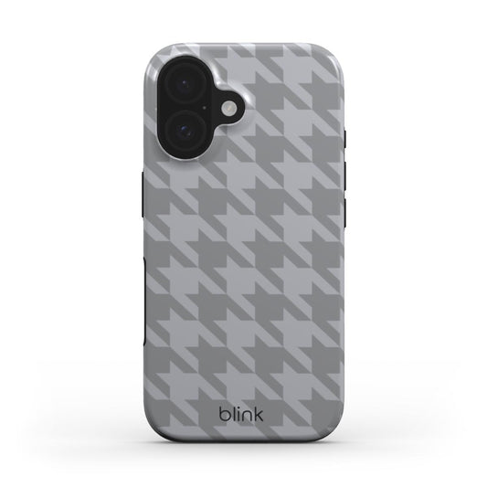Silver Coco Tough Phone Case for iPhone