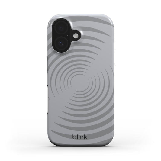 Silver Galaxy Tough Phone Case for iPhone