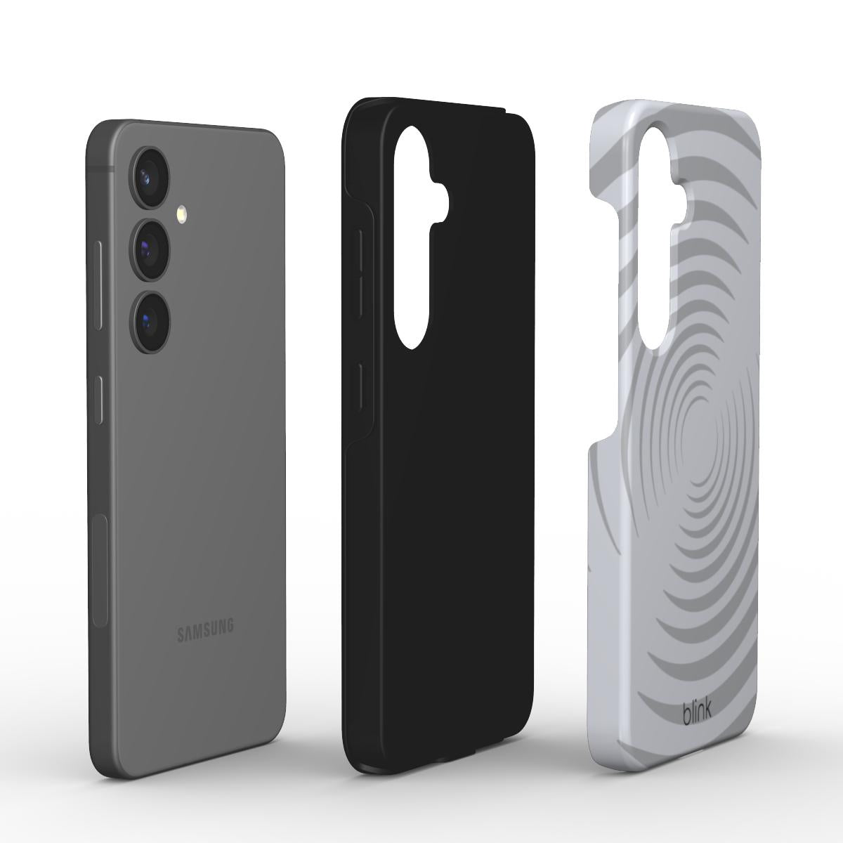 Silver Galaxy Tough Phone Case for Android