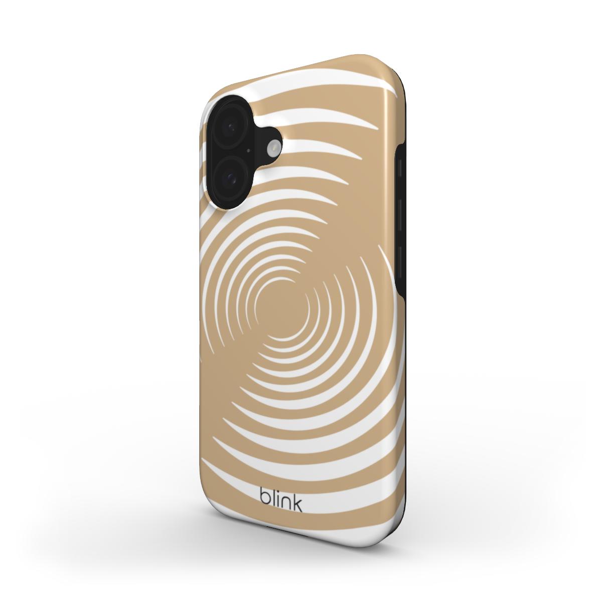 Taupe Galaxy Tough Phone Case for iPhone