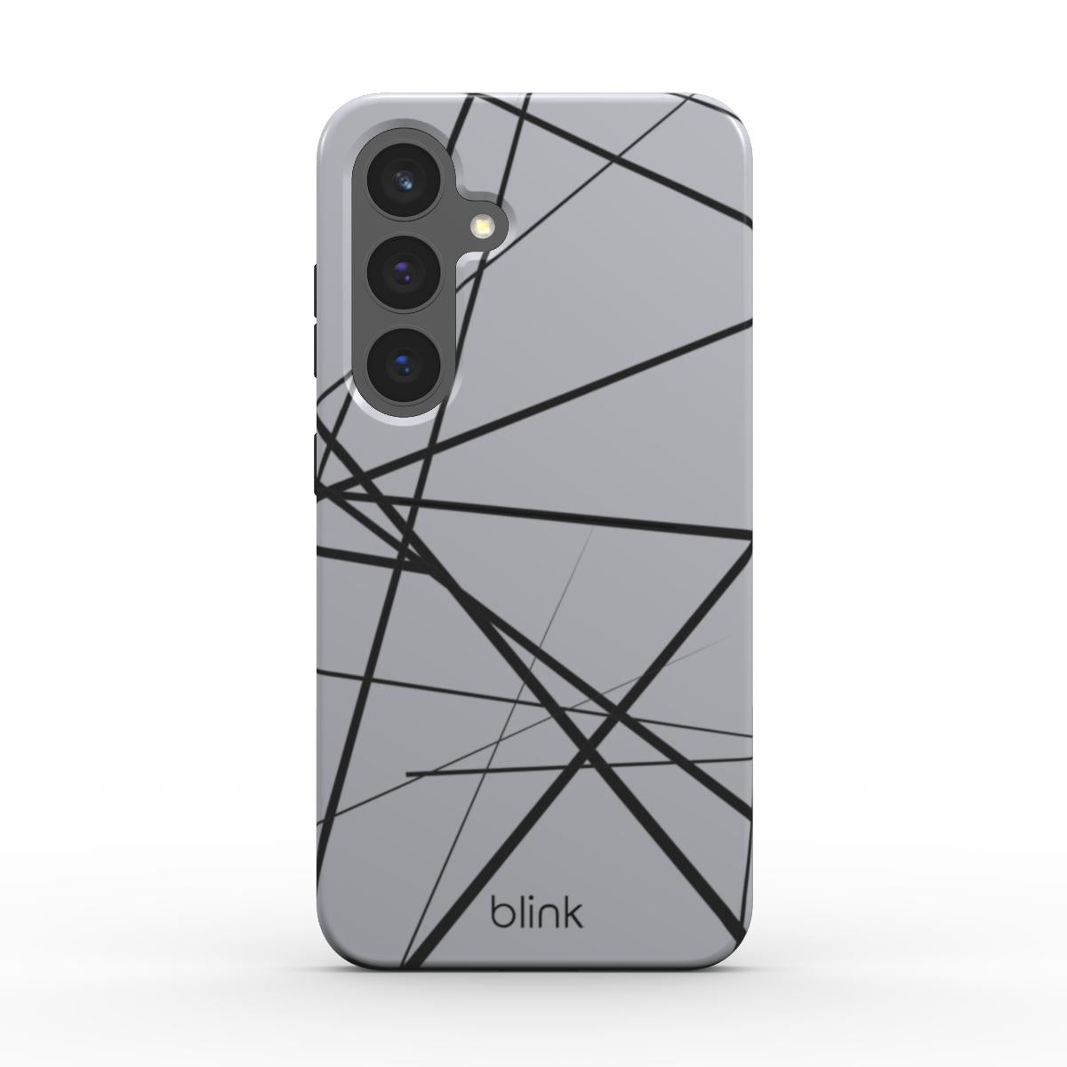 Charcoal Geo Tough Phone Case for Android