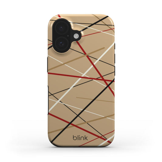 Ruby Geo Tough Phone Case for iPhone