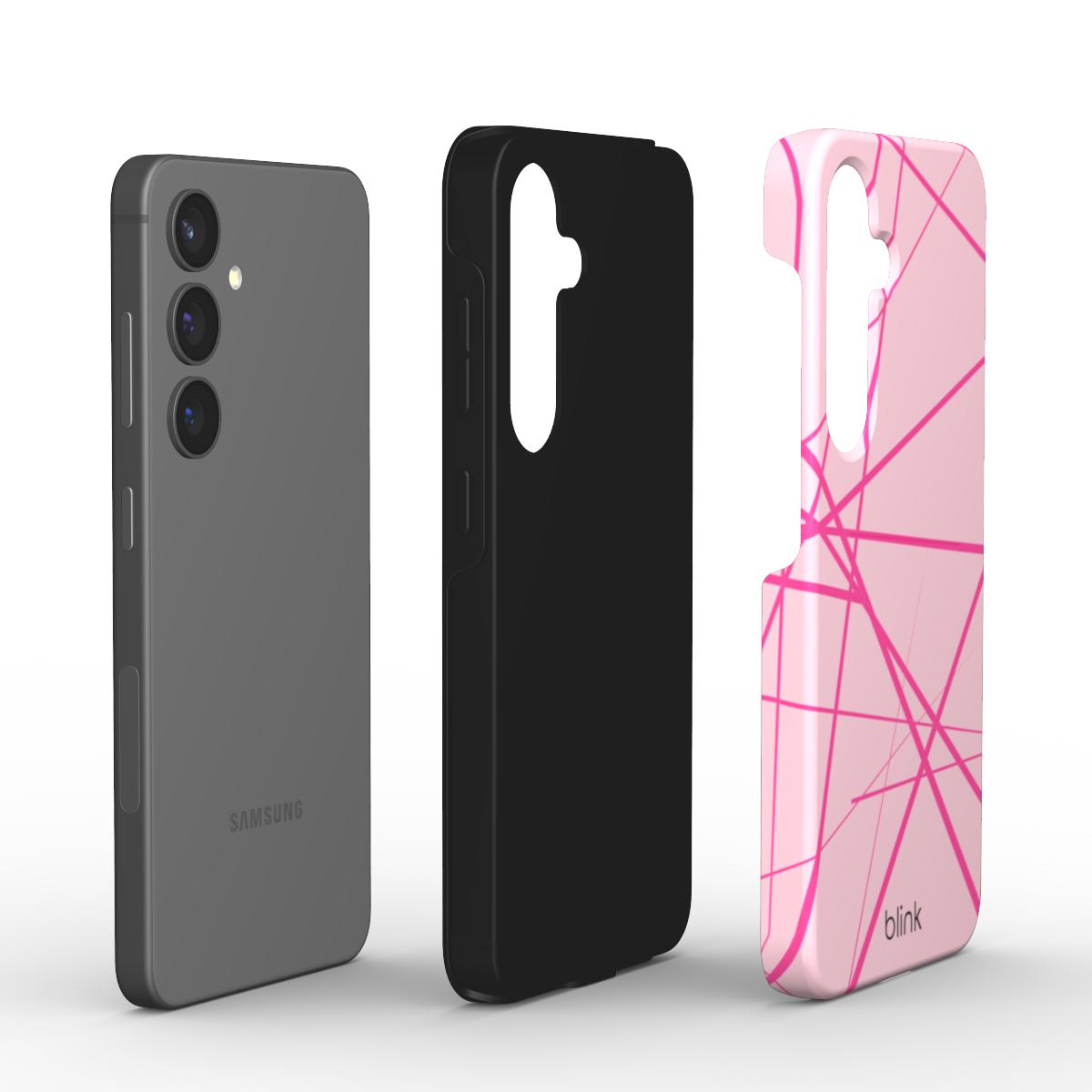 Blush Geo Tough Phone Case for Android