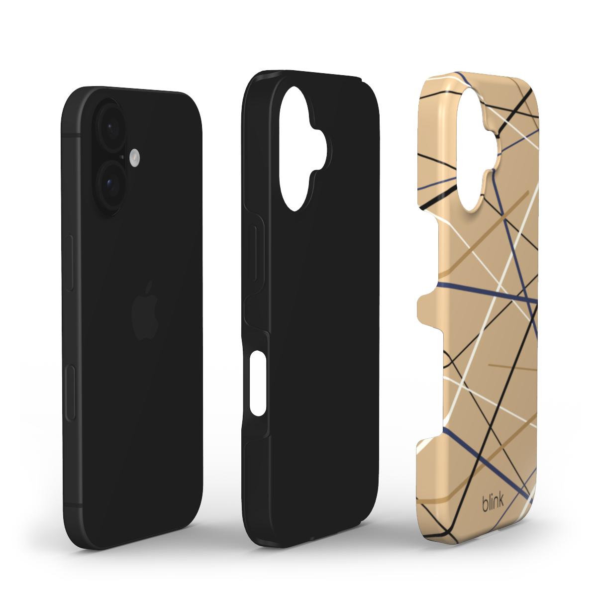 Marine Geo Tough Phone Case for iPhone