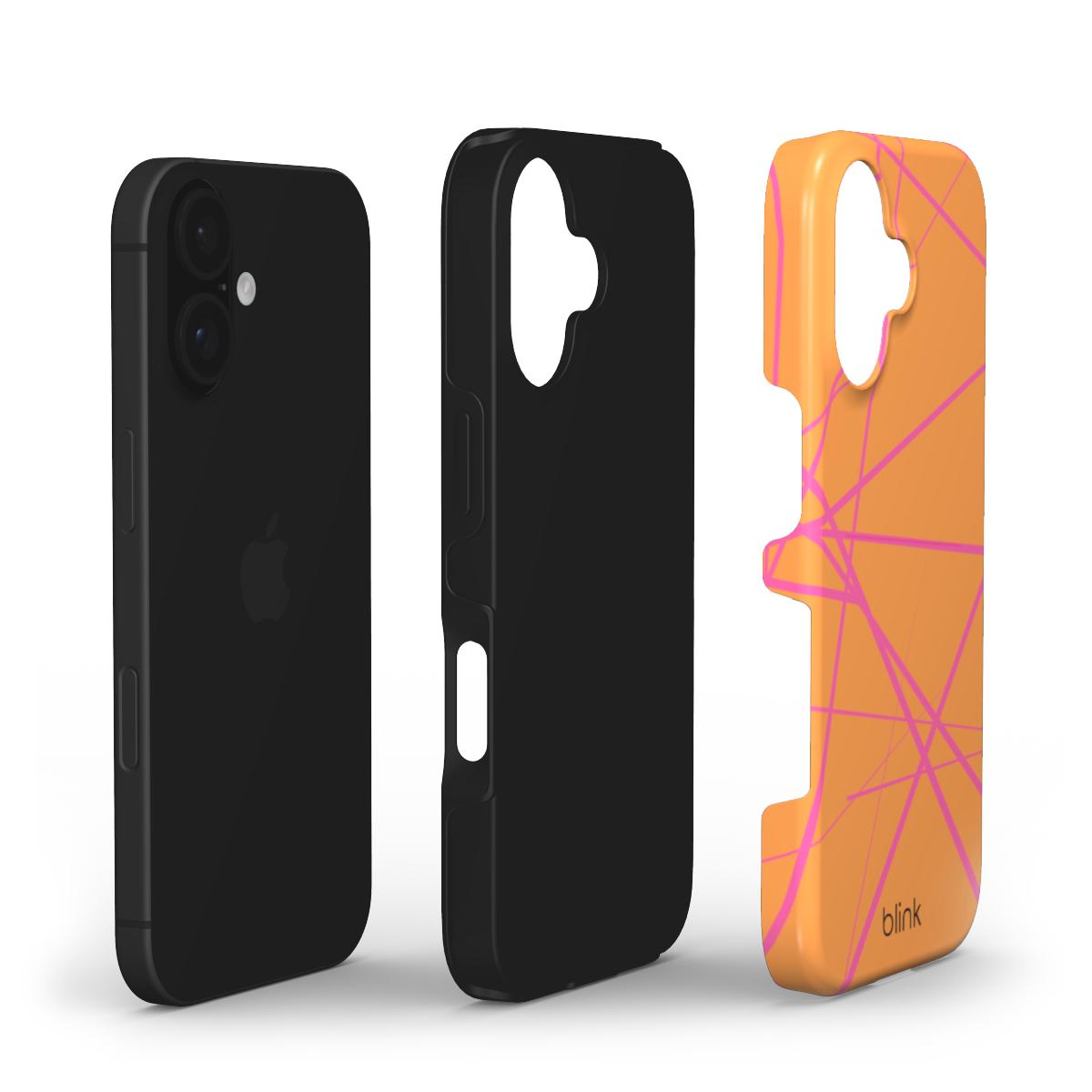 Tropical Geo Tough Phone Case for iPhone