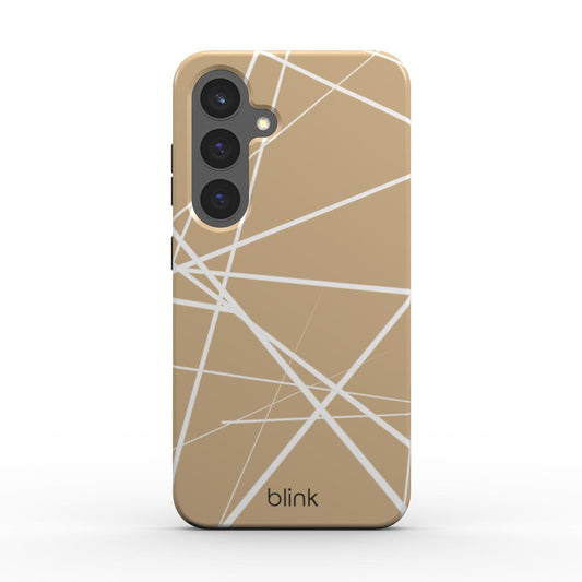 Taupe Geo Tough Phone Case for Android