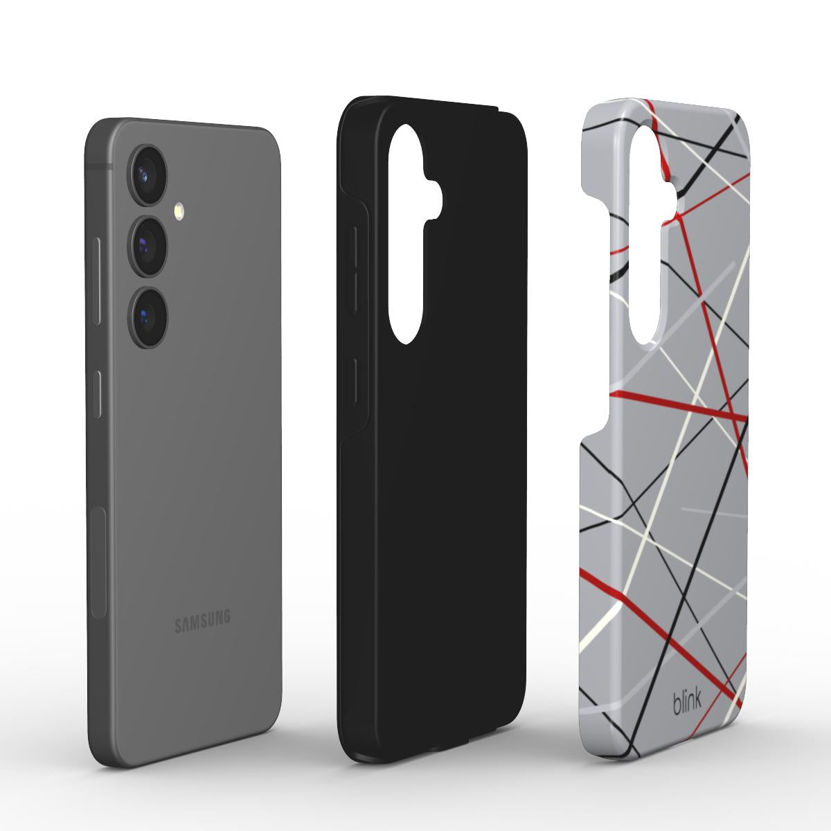 Slate Geo Tough Phone Case for Android