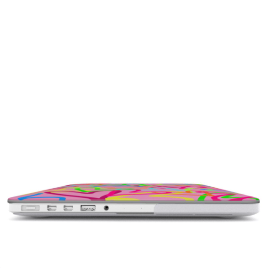 Grafitti Hearts MacBook Case