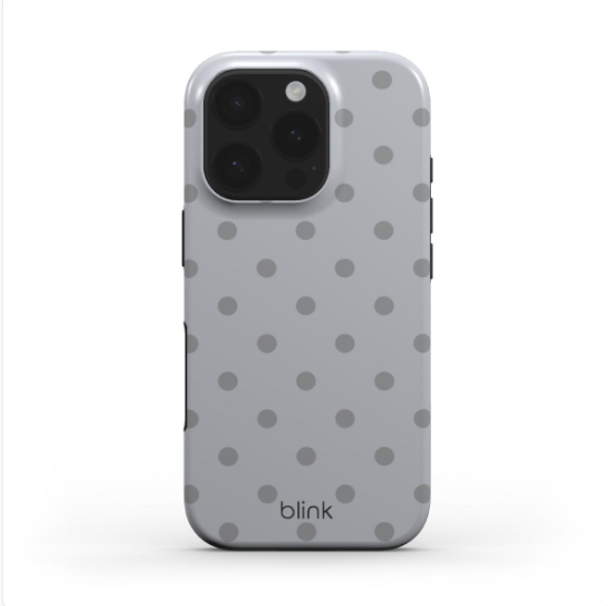Silver Oxford Tough Phone Case for iPhone