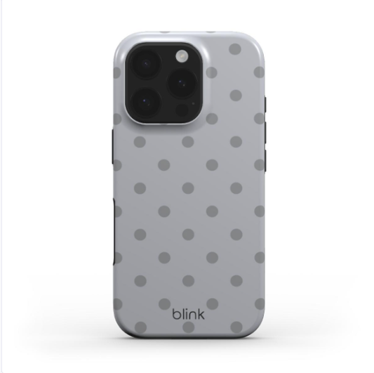 Silver Oxford Tough Phone Case for iPhone